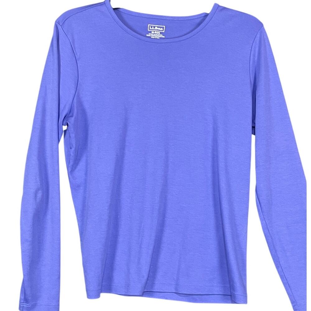 Women's long sleeve LL Bean brand top medium regular